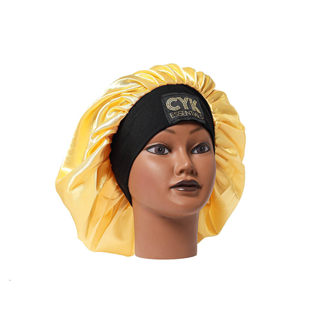 Wide Band Satin Sleep Cap